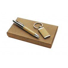 Dāvanu komplekts - Atslēgu piekariņš un pildspalva Nr.94/12